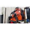 Image 2 : SDLOOL SDL36C ORANGE GAS POWERED MINI STAND ON SKID STEER WITH 6" RUBBER TRACKS & TOOLBOX