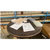 Image 3 : PARAMOUNT FP-545 BRONZE CAST ALUMINUM ROUND PROPANE OUTDOOR FIRE TABLE WITH CONVERTIBLE BURNER