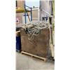 Image 1 : LARGE PALLET CRATE OF ASSORTED INDUSTRIAL CONSTRUCTION JOB SITE ROPE LIGHTS *PALLET CRATE INCLUDED*