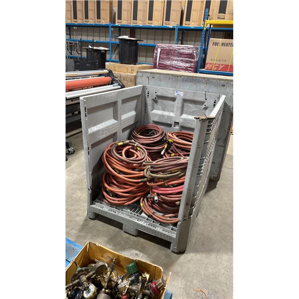 PALLET CRATE OF HEAVY DUTY INDUSTRIAL COMPRESSOR AIR HOSE *PALLET CRATE NOT INCLUDED*