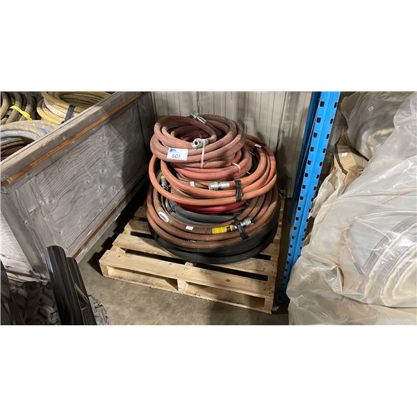 PALLET OF HEAVY DUTY INDUSTRIAL COMPRESSOR AIR HOSE