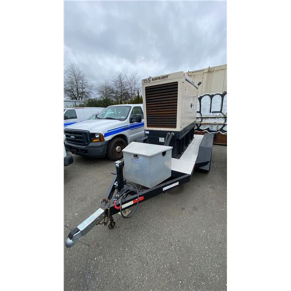 2005 TRAILERMAN, KATOLIGHT SED60FPJ4 SP GENERATOR TRAILER HEAVY BLACK