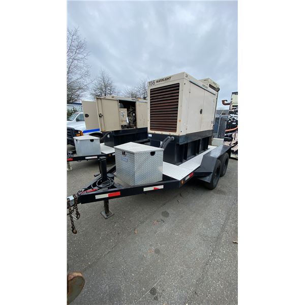 2005 TRAILERMAN GENERATOR TRAILER HEAVY, BLACK, VIN 2T9FTSBB35T131204,