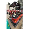 Image 2 : CGF INDUSTRIAL MX15RX RED GAS POWERED RUBBER TRACK MINI EXCAVATOR WITH ATTACHED