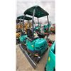 Image 3 : CGF INDUSTRIAL QK16R TEAL GAS POWERED RUBBER TRACK MINI EXCAVATOR WITH ATTACHED