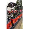 Image 2 : CGF INDUSTRIAL MX15RX RED GAS POWERED RUBBER TRACK MINI EXCAVATOR WITH ATTACHED