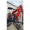 Image 4 : CGF INDUSTRIAL MX15RX RED GAS POWERED RUBBER TRACK MINI EXCAVATOR WITH ATTACHED