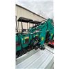 Image 4 : CGF INDUSTRIAL H15R TEAL GAS POWERED RUBBER TRACK MINI EXCAVATOR WITH ATTACHED