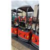 Image 3 : CGF INDUSTRIAL MX15RX RED GAS POWERED RUBBER TRACK MINI EXCAVATOR WITH ATTACHED