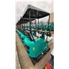 Image 3 : CGF INDUSTRIAL H15R TEAL GAS POWERED RUBBER TRACK MINI EXCAVATOR WITH ATTACHED