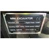 Image 5 : MIVA INDUSTRIAL VA13 YELLOW GAS POWERED RUBBER TRACK MINI EXCAVATOR WITH ATTACHED