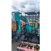Image 2 : AGT INDUSTRIAL MH12RX TEAL GAS POWERED 13.5HP RUBBER TRACK MINI EXCAVATOR WITH ATTACHED DIGGING