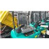 Image 4 : AGT INDUSTRIAL MH12RX TEAL GAS POWERED 13.5HP RUBBER TRACK MINI EXCAVATOR WITH ATTACHED DIGGING