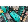 Image 5 : AGT INDUSTRIAL MH12RX TEAL GAS POWERED 13.5HP RUBBER TRACK MINI EXCAVATOR WITH ATTACHED DIGGING