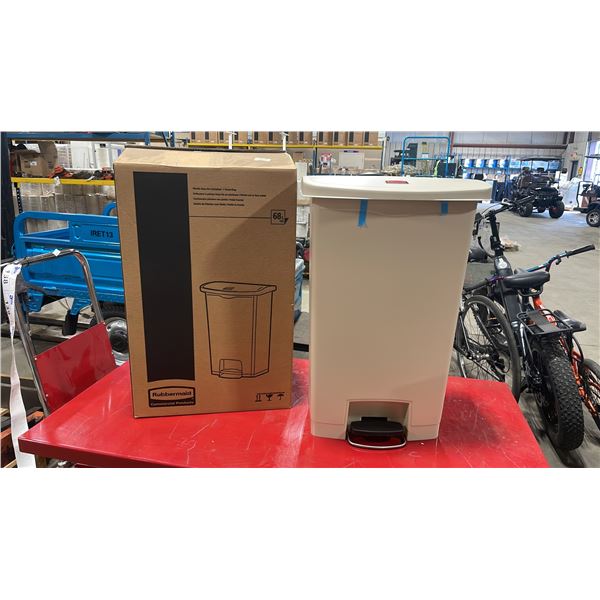 RUBBERMAID COMMERCIAL SLIMJIM STEP-ON WASTE RECEPTACLE *IN BOX*