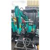 Image 2 : AGT INDUSTRIAL MH12RX TEAL GAS POWERED 13.5HP RUBBER TRACK MINI EXCAVATOR WITH ATTACHED DIGGING