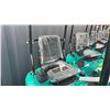 Image 4 : AGT INDUSTRIAL MH12RX TEAL GAS POWERED 13.5HP RUBBER TRACK MINI EXCAVATOR WITH ATTACHED DIGGING
