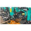 Image 3 : AGT INDUSTRIAL MH12RX TEAL GAS POWERED 13.5HP RUBBER TRACK MINI EXCAVATOR WITH ATTACHED DIGGING