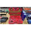 Image 5 : TOOL BOX OF ASSORTED TOOLS, ELECTRIC DEWALT CIRCULAR SAW, 12 ROLLS OF BLUE U-LINE TAPE & CRAFTSMAN