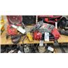 Image 1 : HILTI TE-7C ROTARY HAMMER, DEWALT DW131 SPADE HANDLE DRILL, CORDLESS MILWAUKEE BAND SAW, HILTI TE 2
