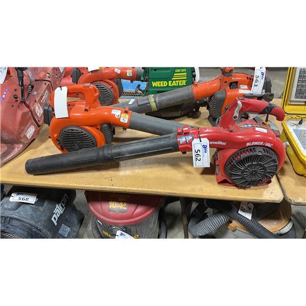 HUSQVARNA & HOMELITE GAS POWERED LEAF BLOWERS
