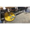 Image 1 : 2 YELLOW INDUSTRIAL PRESSURE WASHER SURFACE CLEANING ATTACHMENTS