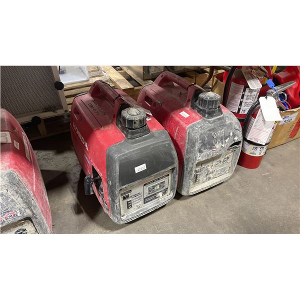 2- HONDA PORTABLE INVERTER GENERATORS