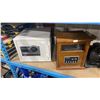 Image 2 : NOMA 5000 BTU WINDOW AIR CONDITIONER, NOMA HEATER, SENTRY SAFE, ASSORTED RATCHET STRAPS, DESK FAN,