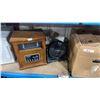 Image 3 : NOMA 5000 BTU WINDOW AIR CONDITIONER, NOMA HEATER, SENTRY SAFE, ASSORTED RATCHET STRAPS, DESK FAN,