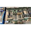 Image 2 : PALLET OF ASSORTED LARGE HEAVY DUTY UNDER TABLE MOUNTED INDUSTRIAL VISE *MUST TAKE ALL*