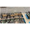 Image 4 : PALLET OF ASSORTED LARGE HEAVY DUTY UNDER TABLE MOUNTED INDUSTRIAL VISE *MUST TAKE ALL*