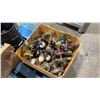 Image 2 : PALLET OF INDUSTRIAL PRESSURE GAUGES, HEAVY DUTY ENGINE PARTS, & GROB BROTHERS ELECTRIC SPOT WELDER