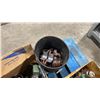 Image 4 : PALLET OF INDUSTRIAL PRESSURE GAUGES, HEAVY DUTY ENGINE PARTS, & GROB BROTHERS ELECTRIC SPOT WELDER