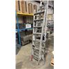 Image 2 : 10' ALUMINUM STEP LADDER & 15' MULTI LADDER *BOTH NEED REPAIR*