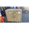 Image 1 : BEIGE 2 DOOR CHEMICAL STORAGE CABINET APPROX 44"W X 18"D X 39"H