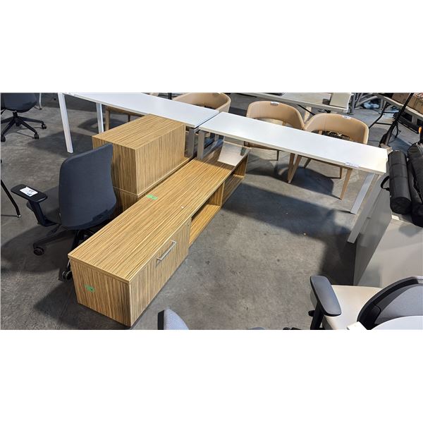 KIMBALL 66" X 60" L-SHAPE DESK (LH)