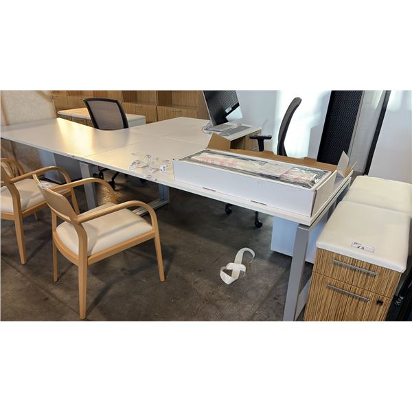 KIMBALL 72" X 78" L-SHAPE EXECUTIVE DESK (RH)