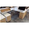 Image 2 : KIMBALL 72" X 78" L-SHAPE EXECUTIVE DESK (RH)