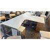 Image 2 : KIMBALL 72" X 78" L-SHAPE EXECUTIVE DESK (RH)