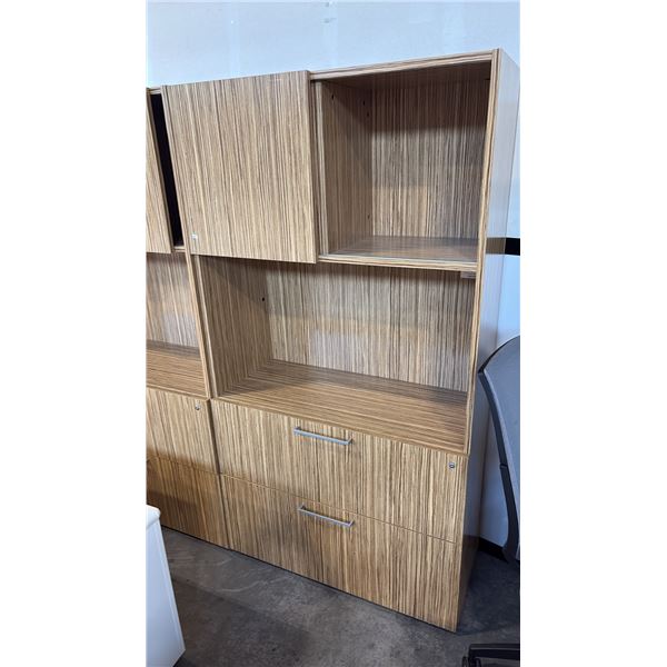 KIMBALL 67"H LATERAL FILE WALL CABINET