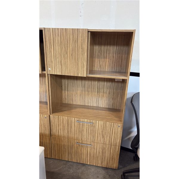 KIMBALL 67"H LATERAL FILE WALL CABINET