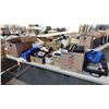 Image 1 : TABLE LOT OF MISC ELECTRONICS INC. SMALL MONITORS, MISC AND MORE