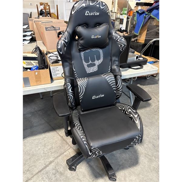 CLUTCH ERGONOMIC GAMING CHAIR, NEW IN BOX