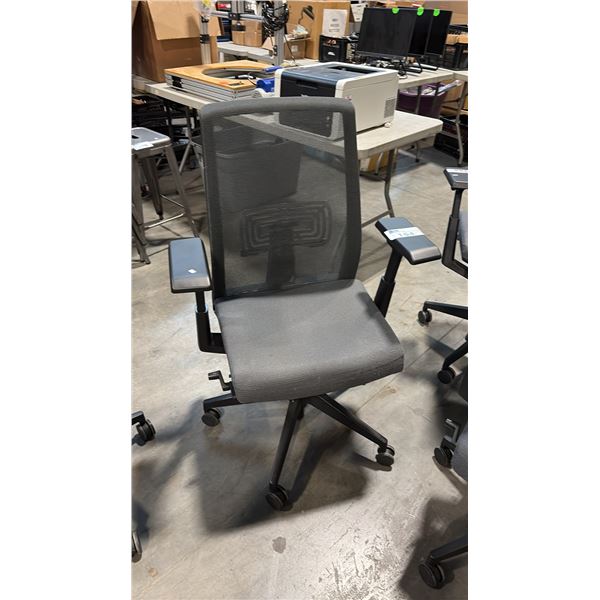 GREY HAWORTH VERY MESH BACK TASK CHAIR