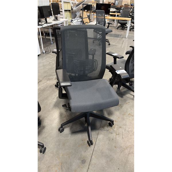 GREY HAWORTH VERY MESH BACK TASK CHAIR
