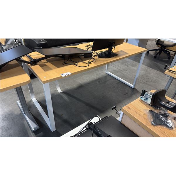 MAPLE 66" X 30" COMPUTER TABLE