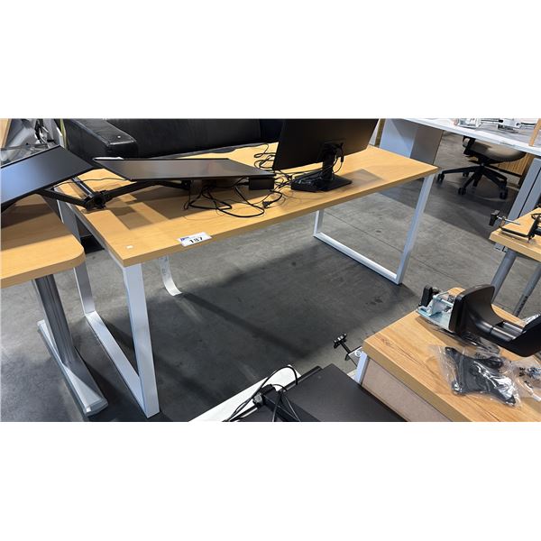 MAPLE 66" X 30" COMPUTER TABLE