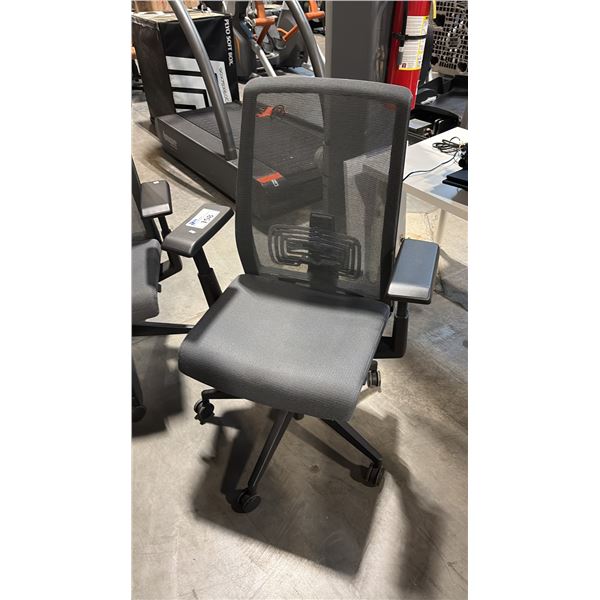 GREY HAWORTH VERY MESH BACK TASK CHAIR