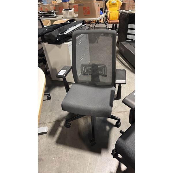 GREY HAWORTH VERY MESH BACK TASK CHAIR