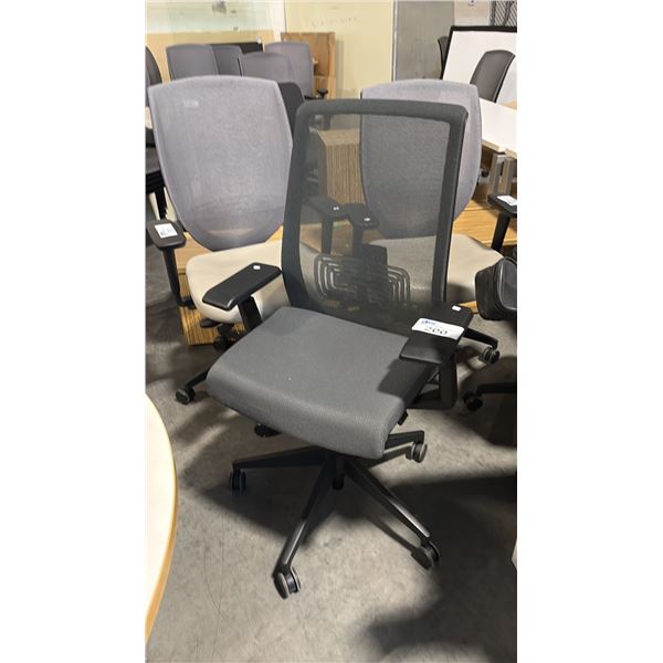 GREY HAWORTH VERY MESH BACK TASK CHAIR